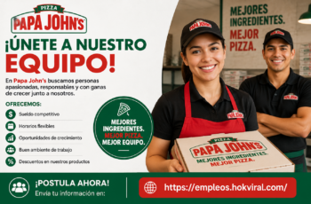 Empleo en Papa Johns: Postula Hoy