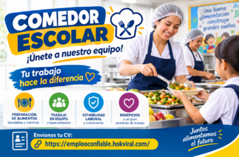Comedor Escolar: conoce las oportunidades laborales y los perfiles más solicitados